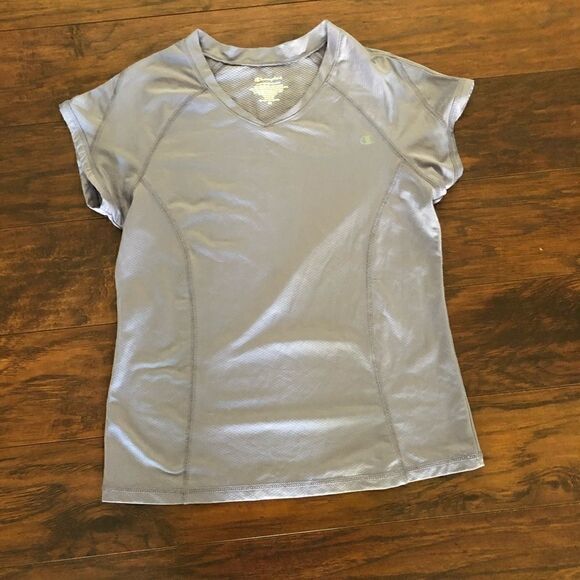 Champion shirt tee short sleeve purple women’s M - Picture 1 of 5